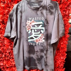 Eldon Women's Size X-Large Wasted Love Tie dye T-shirt